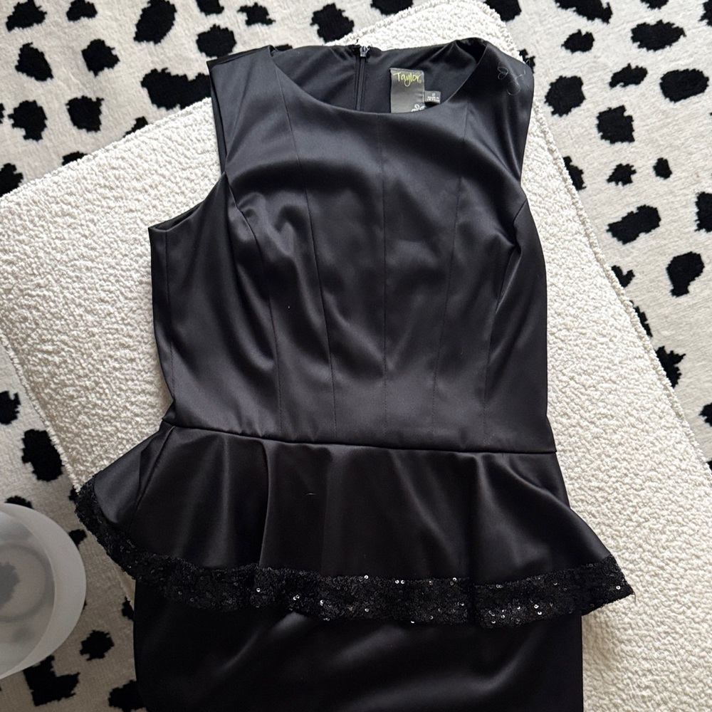 Elegant Black Mini Dress